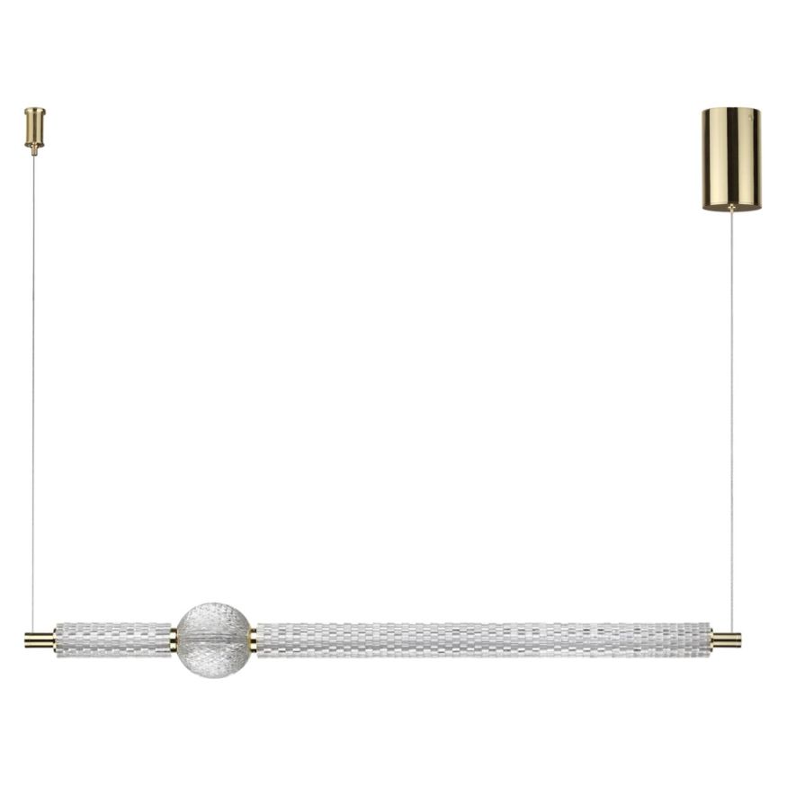 Подвес ODEON LIGHT 5008/28L CRYSTAL золотой/прозрачный