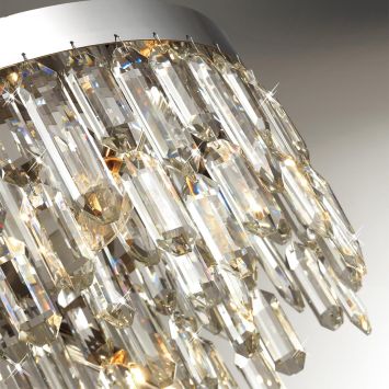 Люстра ODEON LIGHT 4985/6C DAKISA хром/хрусталь