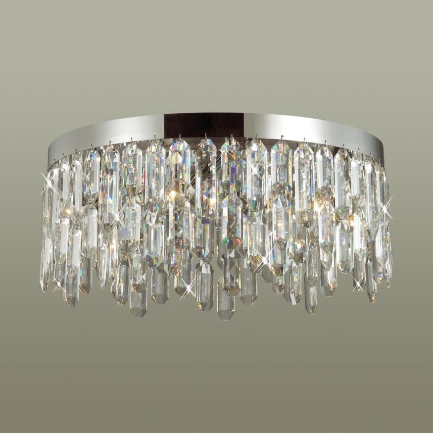 Люстра ODEON LIGHT 4985/6C DAKISA хром/хрусталь