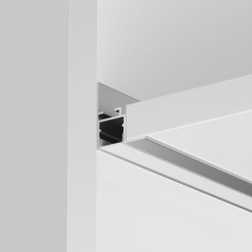 Профиль Led Strip 632014 MAYTONI Встраиваемый с накладным фланцем профиль Серебро