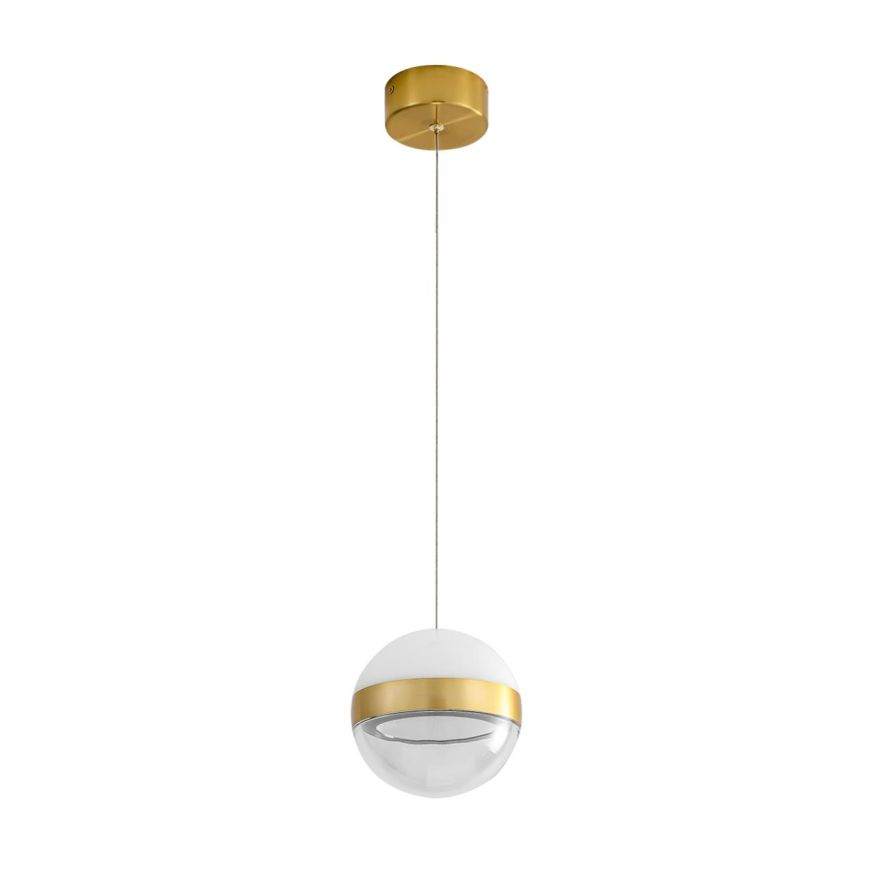 Подвес ODEON LIGHT 5036/9L RONI античная бронза/прозрачн/молочный