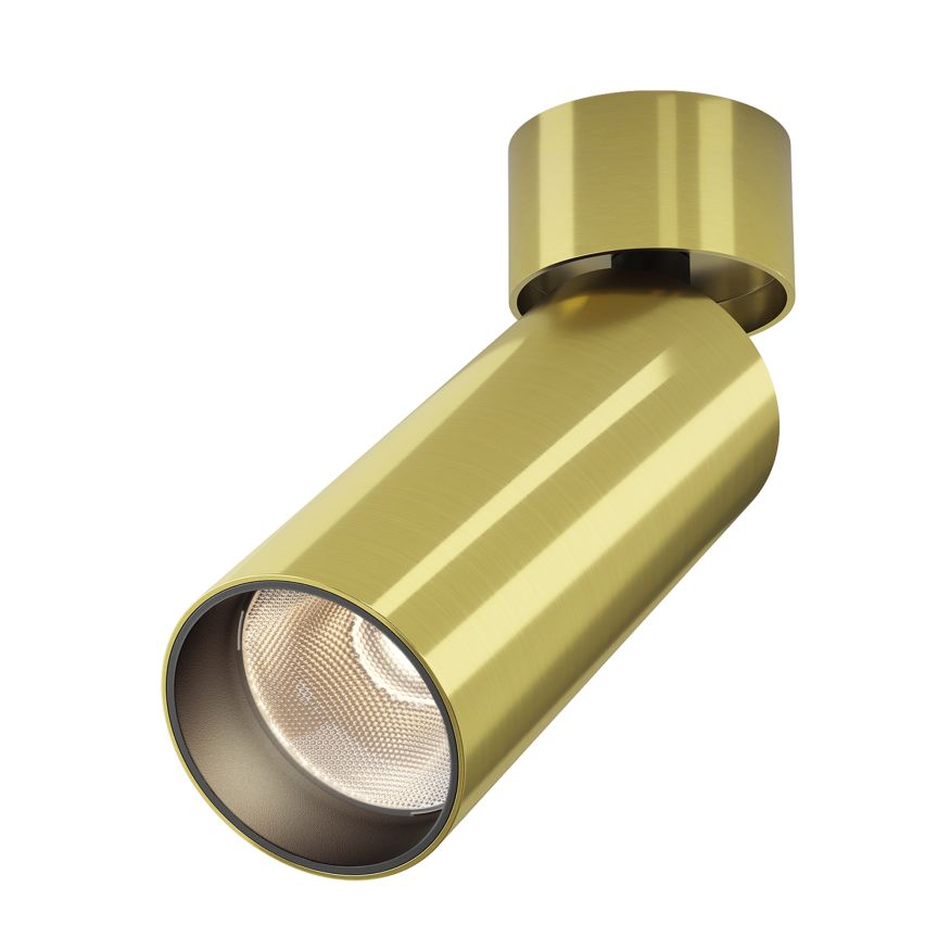 Потолочный светильник Technical C055CL-L12W3K-W-BS MAYTONI FOCUS LED Латунь