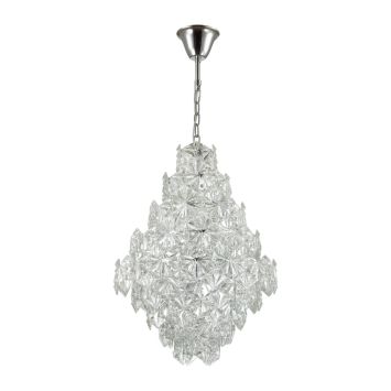 Люстра ODEON LIGHT 4923/10A TALERTI хром/прозрачный/стекло