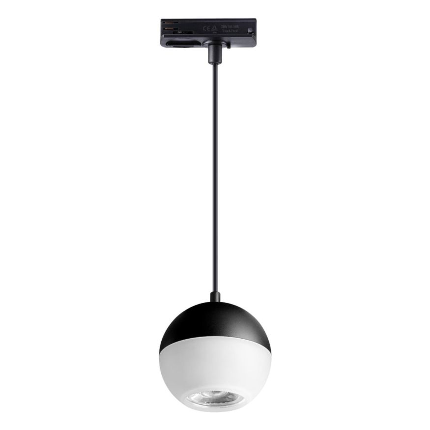 Светильник трековый однофазный трехжильный NOVOTECH 370820 GARN черный