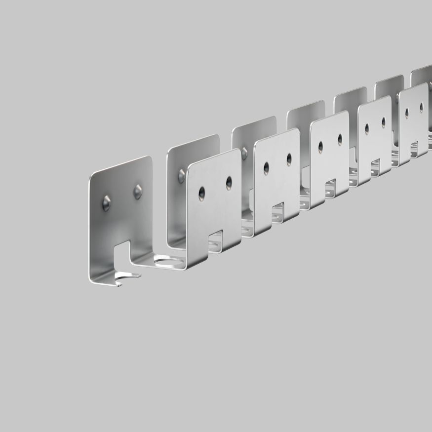 Профиль Led Strip 20072 MAYTONI Изгиб поперек оптической оси Серебро