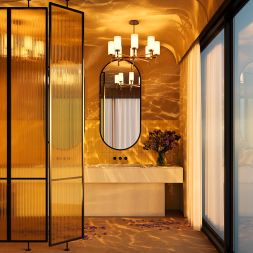 Подвесной светильник Freya FR2031PL-08BS Freya Chic Латунь