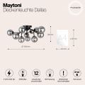 Потолочный светильник Maytoni MOD545CL-12B Maytoni Dallas Черный