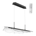 Светильник подвесной диммируемый со сменой цветовой температуры (беспроводной пульт ДУ в комплекте) NOVOTECH 359323 FOGLIO черный