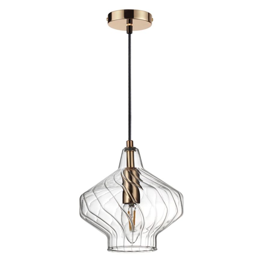 Подвес LUMION 4584/1 DOVE золотой, прозрачный