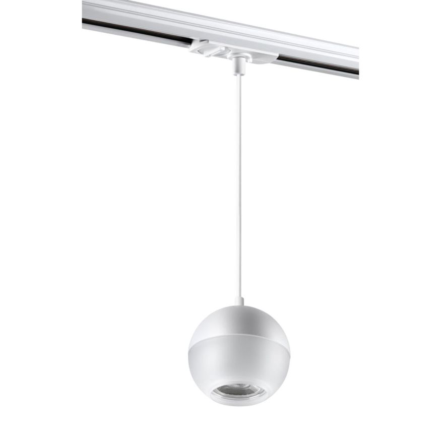 Светильник трековый однофазный трехжильный NOVOTECH 370821 GARN белый