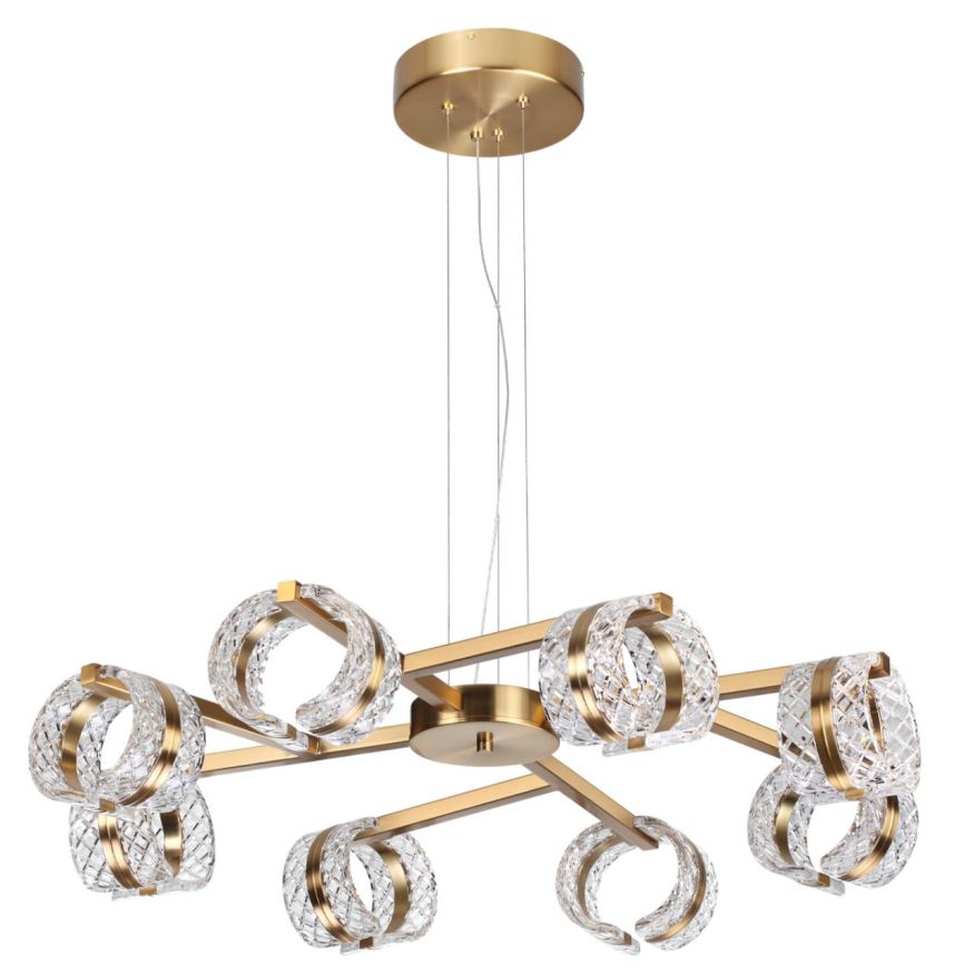 Люстра ODEON LIGHT 5030/53L MIRAGE античн.бронза/прозрачный