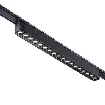 Трековый светильник для низковольтного шинопровода NOVOTECH 359078 SMAL черный