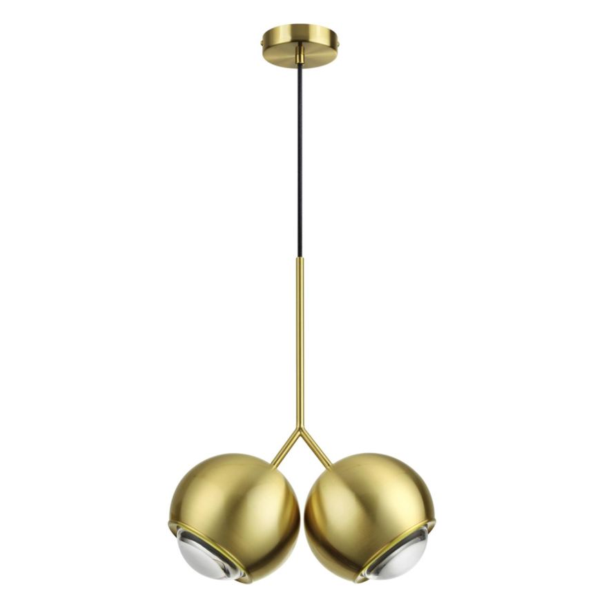Подвес ODEON LIGHT 4227/12LA MIA золотистый/металл