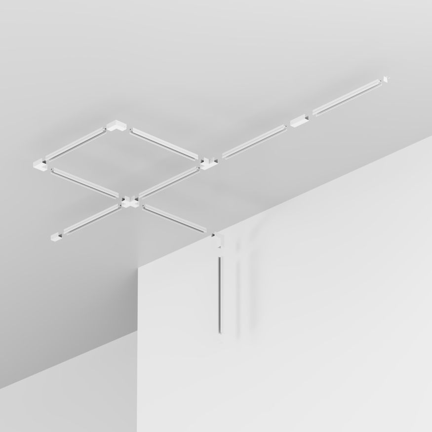 Профиль Outdoor O-TR001-P-W3M MAYTONI Профиль для уличной трековой системы Elasity IP Белый