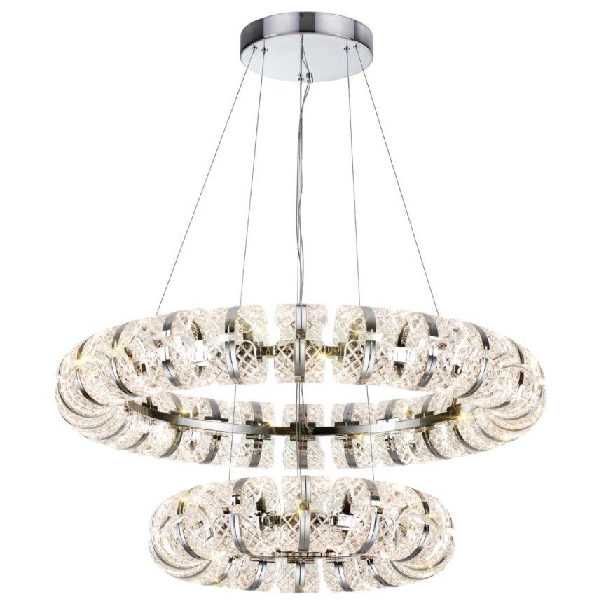 Люстра ODEON LIGHT 5029/230L MIRAGE хром/прозрачный