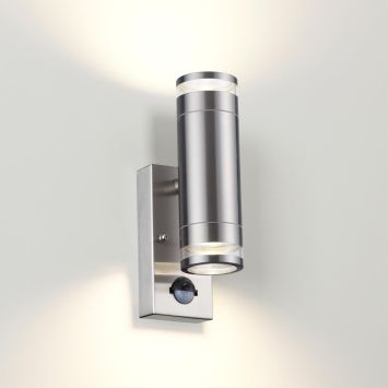 Настенный светильник ODEON LIGHT 6604/2W MOTTO нержавеющая сталь