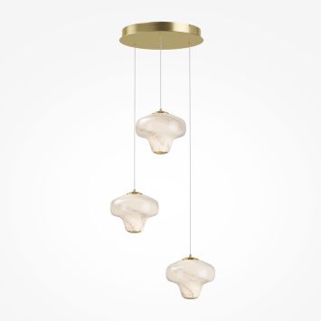 Подвесной светильник Maytoni MOD359PL-L17BS3K Maytoni Sirocco Латунь