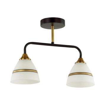 Люстра потолочная LUMION 5214/2CA NETTIE черный, бронзовый