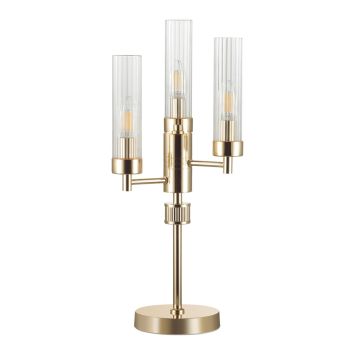 Настольная лампа LUMION 5274/3T KAMILLA золотой
