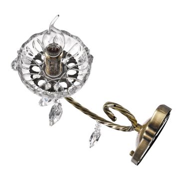 Бра LUMION 8190/1W LINN металл, хрусталь