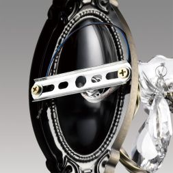 Бра LUMION 8190/1W LINN металл, хрусталь