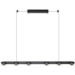 Подвесной светильник ODEON LIGHT 6631/64L TURMAN металл/черный