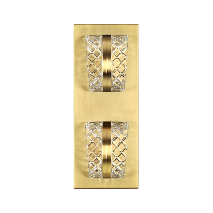 Бра ODEON LIGHT 5030/8WL MIRAGE античн.бронза/прозрачный