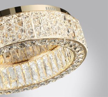 Люстра ODEON LIGHT 5071/60CL VERSION золото/прозрачный