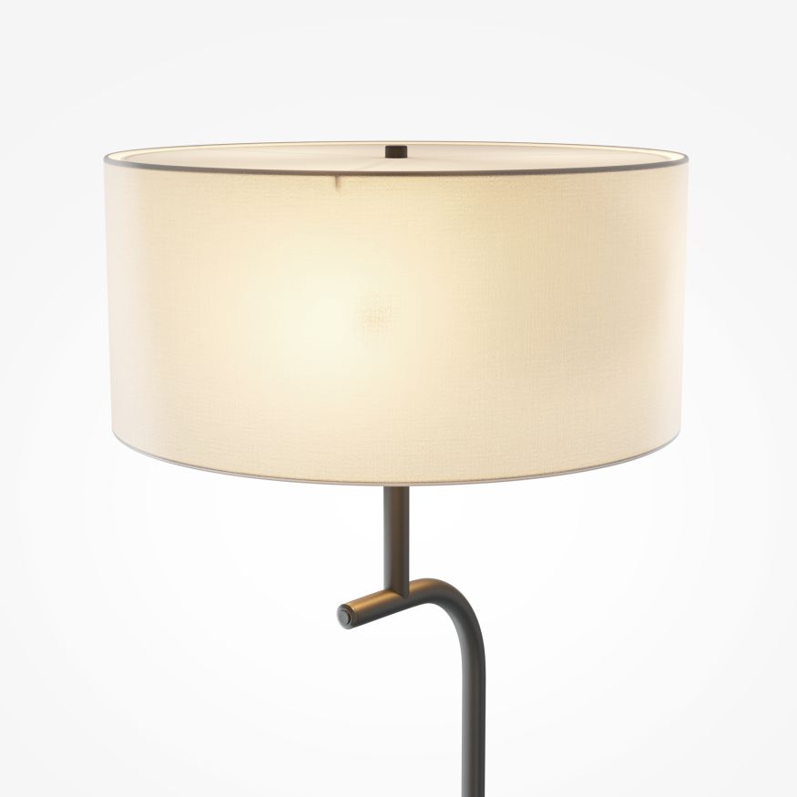 Напольный светильник (торшер) Maytoni MOD437FL-03B Maytoni Glamping Черный