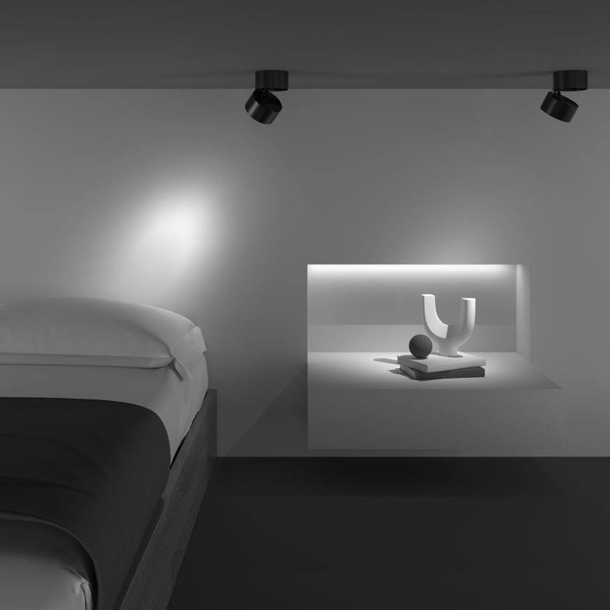 Потолочный светильник Technical C084CL-15W3K-B MAYTONI Yin Черный