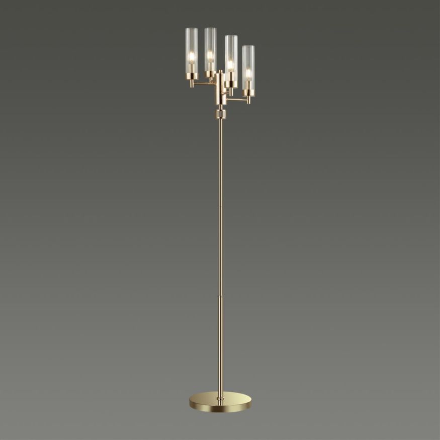 Торшер LUMION 5274/4F KAMILLA золотой