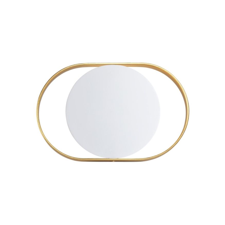 Настенный светильник ODEON LIGHT 4246/7WW MONDY белый/золотистый/металл