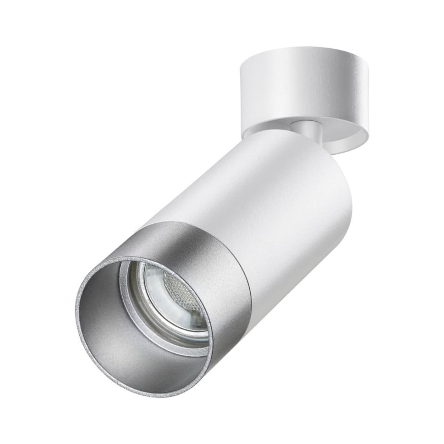 Светильник накладной NOVOTECH 370870 SLIM белый/серебро