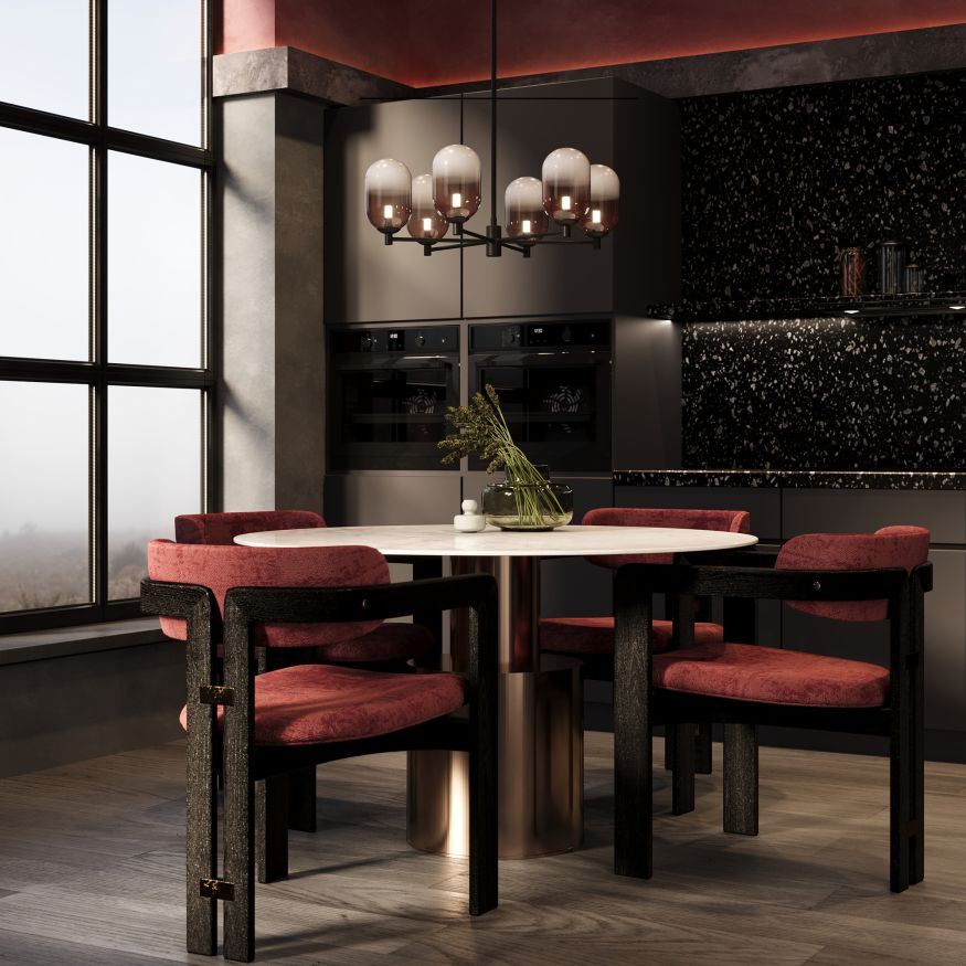 Подвесной светильник Freya FR1011PL-06B Freya Tesse Черный