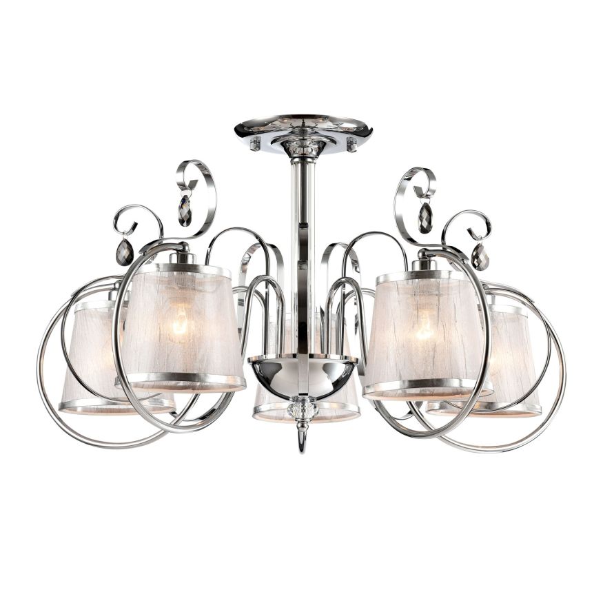 Потолочный светильник Freya FR2020-CL-05-CH Freya Simone Хром