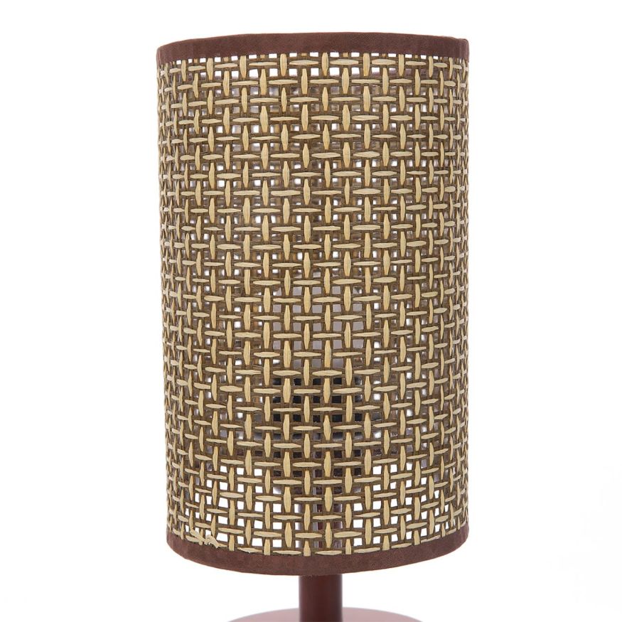 Настольная лампа LUMION 8202/1T MADERANA кофейный, коричневый