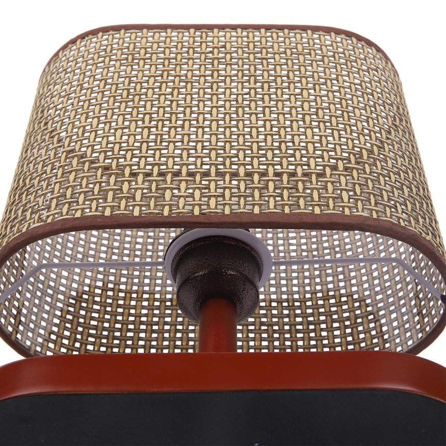 Настольная лампа LUMION 8202/1T MADERANA кофейный, коричневый