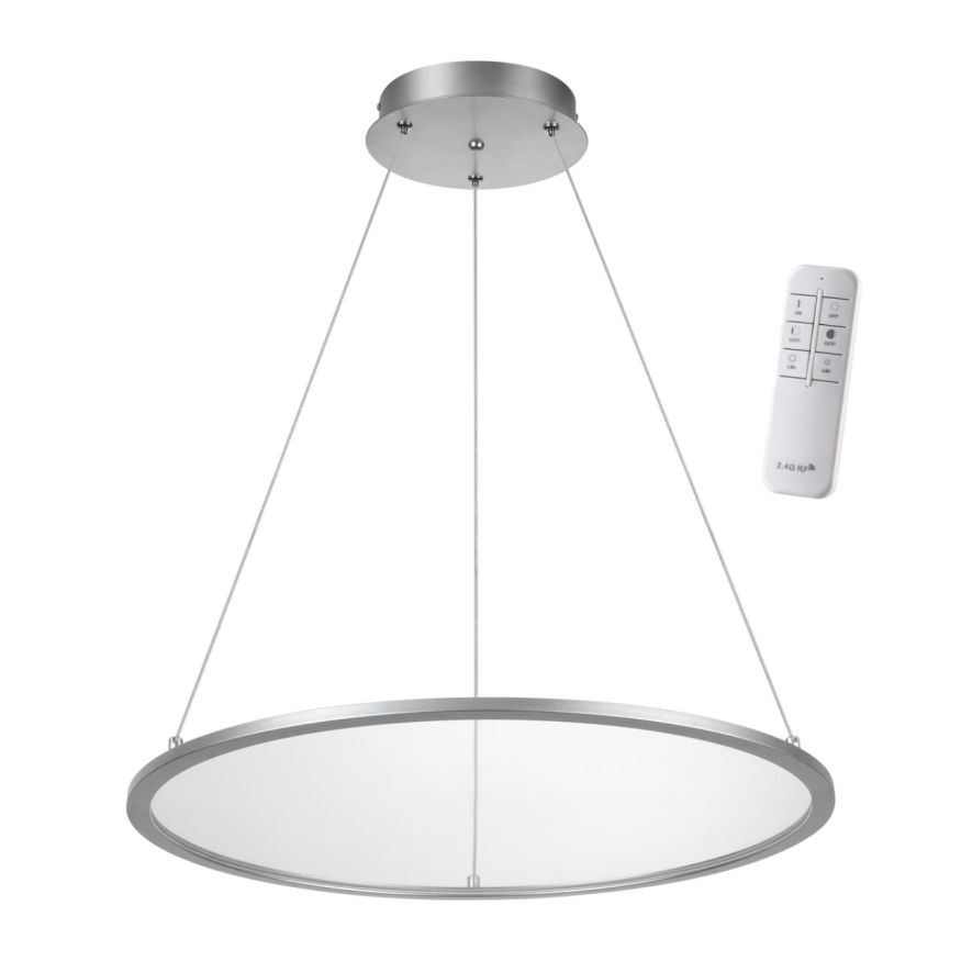 Светильник подвесной диммируемый со сменой цветовой температуры NOVOTECH 358588 ITER серебро