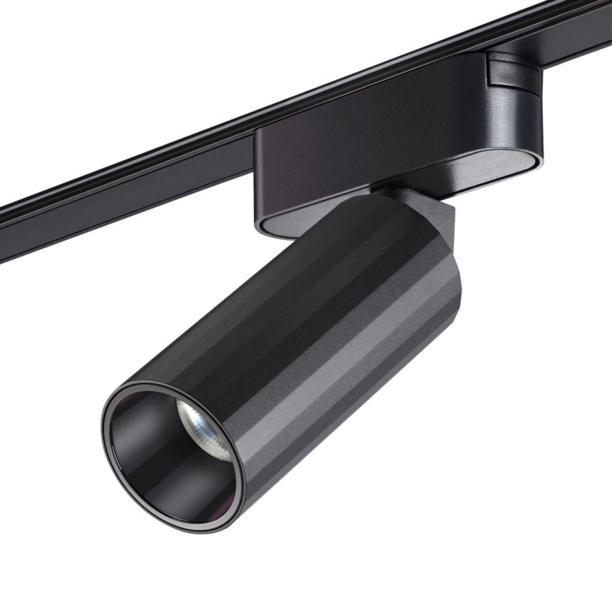 Трековый светильник для низковольтного шинопровода NOVOTECH 359092 SMAL черный