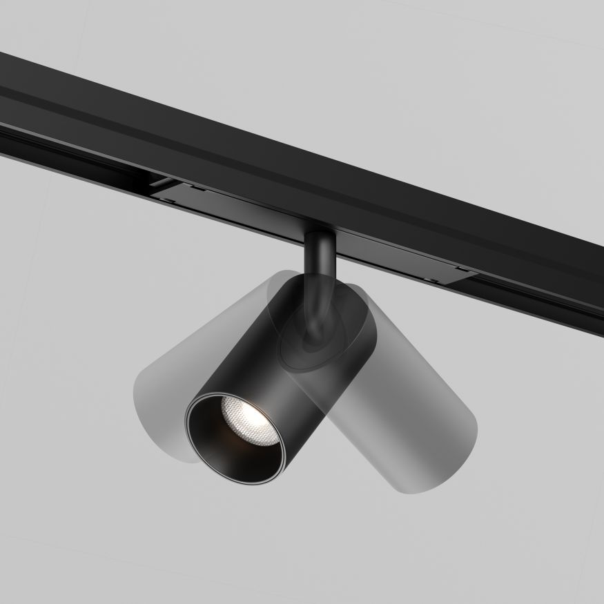 Уличный трековый светильник Outdoor O-TR02-1-S-8WB4K MAYTONI Focus Led Черный