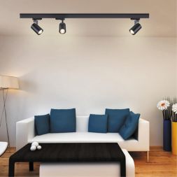 Трёхфазный трековый светильник NOVOTECH 370649 GUSTO черный