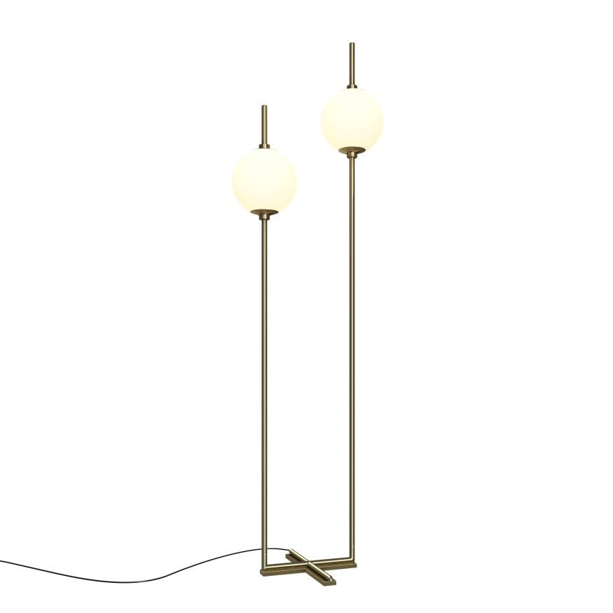 Напольный светильник (торшер) Maytoni Z020FL-L12BS3K Maytoni The Sixth Sense Латунь