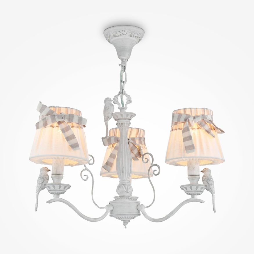 Люстра Maytoni ARM013-03-W Maytoni Bird Белый