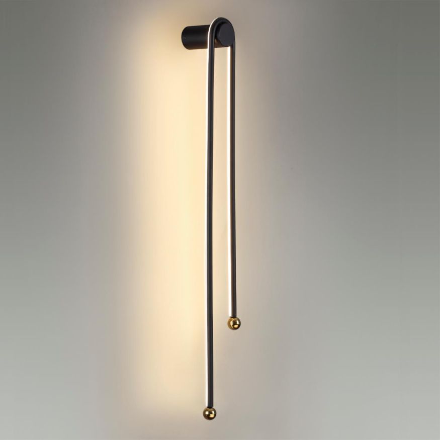 Настенный светильник ODEON LIGHT 6633/18WL MEMFI металл/черный