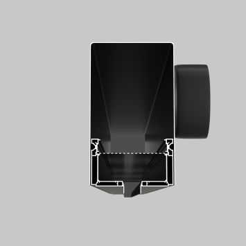 Диффузор Technical ARC-LD-G12-000011 MAYTONI Диффузор ARC с гексагональной сеткой Черный