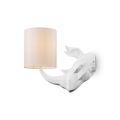 Настенный светильник (бра) Maytoni MOD470WL-01W Maytoni Nashorn Белый