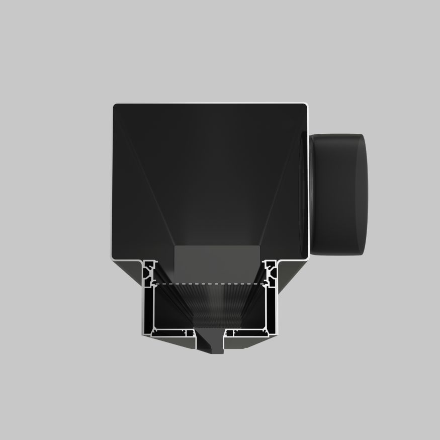 Диффузор Technical ARC-LD-G12-000012 MAYTONI Диффузор ARC с гексагональной сеткой Черный