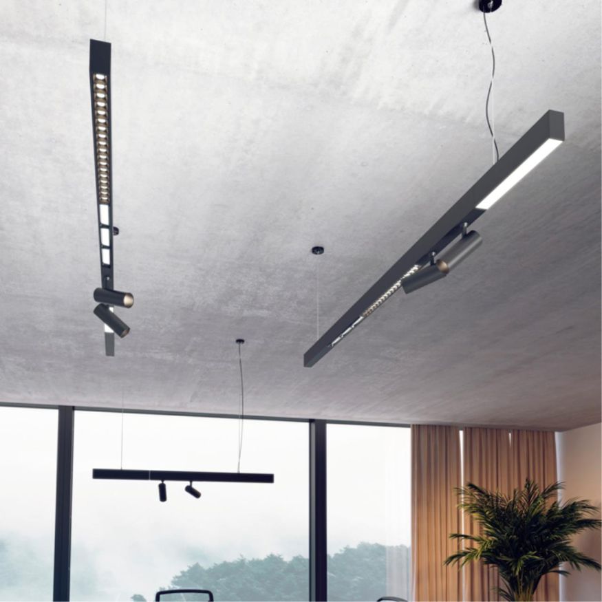 Светильник Троффер NOVOTECH 358098 RATIO черный