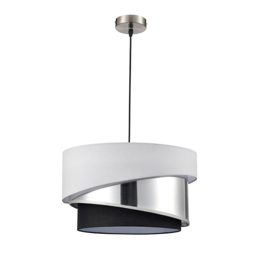 Светильник подвесной LUMION 8040/3 INDIRA никель, белый, серебро, черный