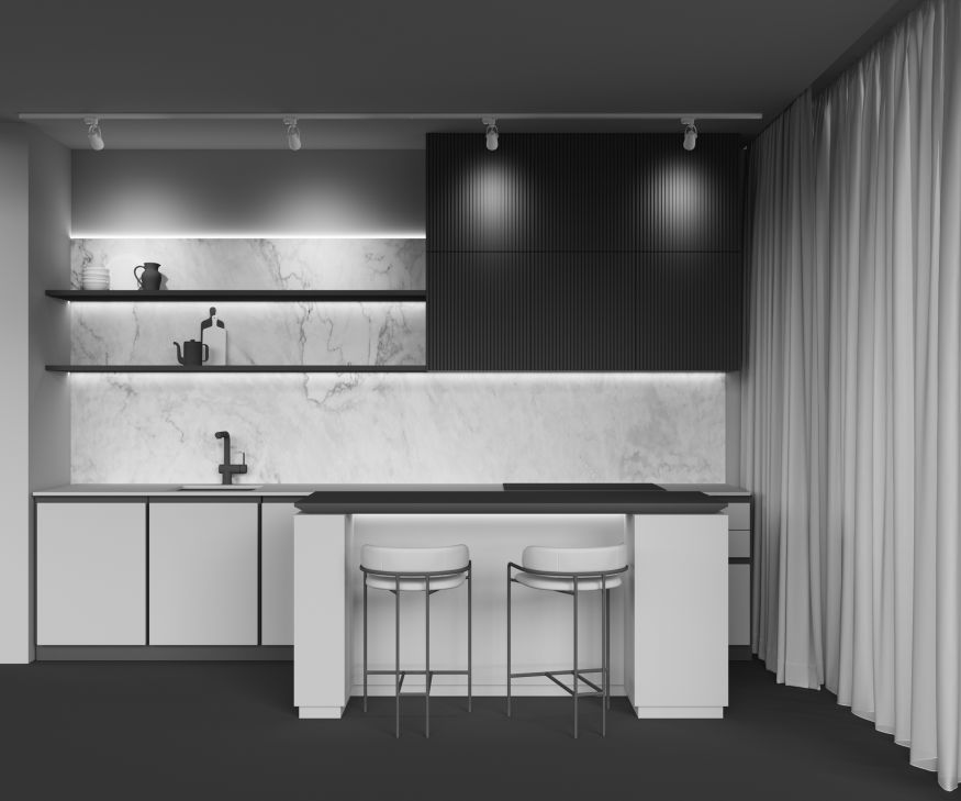 Трековый светильник Technical TR001-1-GU10-W MAYTONI Celo Белый